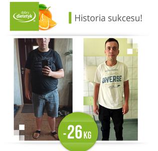 Zdumiewiająca redukcja Pana Dawida - 26 kilogramów!